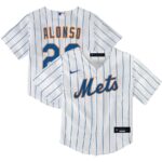 Pete Alonso New York Mets Nike Toddler Home Replica Player Jersey - White - 49Native