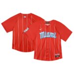 Miami Marlins Nike Toddler City Connect Limited Jersey - Red - 49Native