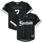 Tim Anderson Chicago White Sox Toddler Nike City Connect Replica Player Jersey - Black - 49Native