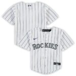 Colorado Rockies Nike Toddler Replica Team Jersey - White - 49Native