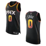 Phoenix Suns Torrey Craig 2022-23 Statement Edition Black Jersey - 49Native