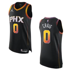 Phoenix Suns Torrey Craig 2022-23 Statement Edition Black Jersey - 49Native
