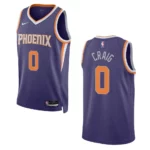Phoenix Suns Torrey Craig 2022-23 Icon Edition Purple Swingman Jersey - 49Native
