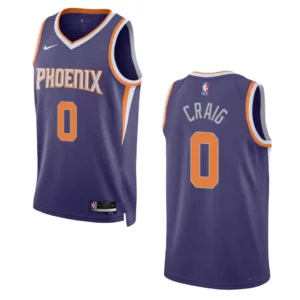 Phoenix Suns Torrey Craig 2022-23 Icon Edition Purple Swingman Jersey - 49Native