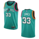 San Antonio Spurs Tre Jones Teal City Edition 2022-23 Swingman Jersey - 49Native