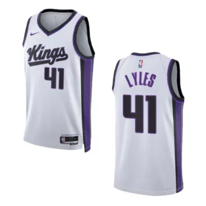 Trey Lyles Association Edition Sacramento Kings 2023-24 White Swingman Jersey - 49Native