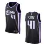 Trey Lyles Icon Edition Sacramento Kings 2023-24 Black Swingman Jersey - 49Native