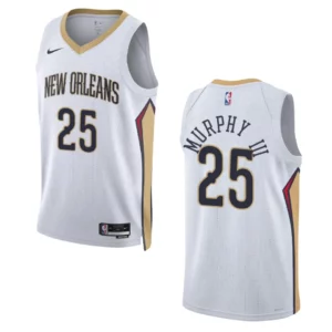 New Orleans Pelicans Trey Murphy III 2022-23 Association Edition White Swingman Jersey - 49Native