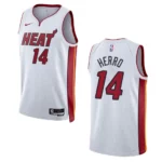 Miami Heat Tyler Herro 2022-23 Association Edition White Swingman Jersey - 49Native