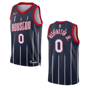 Houston Rockets TyTy Washington Jr. 2022-23 City Edition Navy Swingman Jersey - 49Native