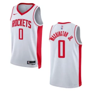Houston Rockets TyTy Washington Jr. 2022-23 Association Edition White Swingman Jersey - 49Native