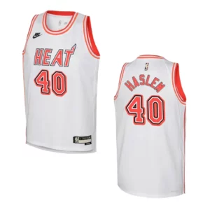 2022-23 Miami Heat Youth Classic Edition Udonis Haslem White Jersey - 49Native