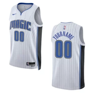 Magic 2022-23 Association Edition Custom White Jersey Swingman - 49Native