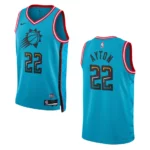 Suns 2022-23 City Edition DeAndre Ayton Turquoise Jersey Swingman - 49Native
