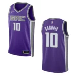 Kings 2022-23 Icon Edition Domantas Sabonis Purple Jersey Swingman - 49Native