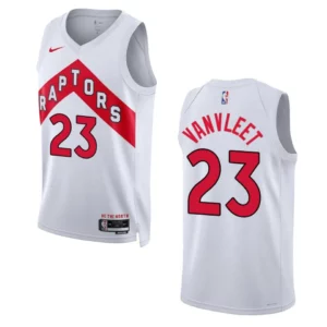 Raptors 2022-23 Association Edition Fred VanVleet White Jersey Swingman - 49Native