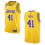 Lakers 2022-23 Icon Edition Jay Huff Yellow Jersey Swingman - 49Native