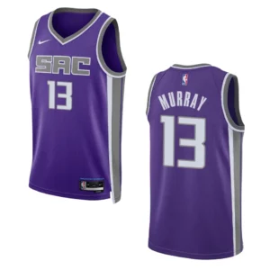Kings 2022-23 Icon Edition Keegan Murray Purple Jersey Swingman - 49Native