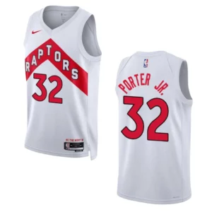 Raptors 2022-23 Association Edition Otto Porter Jr. White Jersey Swingman - 49Native