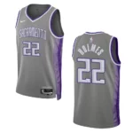 Kings 2022-23 City Edition Richaun Holmes Anthracite Jersey Swingman - 49Native