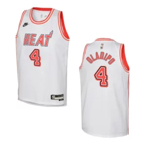 2022-23 Miami Heat Youth Classic Edition Victor Oladipo White Jersey - 49Native