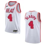 Miami Heat 2022-23 Classic Edition Victor Oladipo White Jersey 35th Anniversary - 49Native
