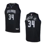Youth Orlando Magic 2022-23 City Edition Wendell Carter Jr. Black Jersey - 49Native