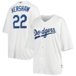 Clayton Kershaw Los Angeles Dodgers Women's Plus Size Replica Player Jersey - White - 49Native