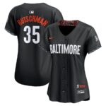 Adley Rutschman Baltimore Orioles Nike Women's City Connect Limited Player Jersey - Black - 49Native