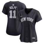 Anthony Volpe New York Yankees Nike Women's Alternate Limited Player Jersey - Navy - 49Native