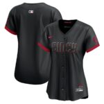 Cincinnati Reds Nike Women's City Connect Elite Jersey - Black - 49Native
