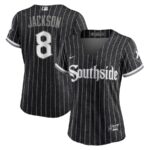 Bo Jackson Chicago White Sox Nike Women's City Connect Replica Player Jersey - Black - 49Native