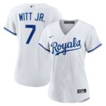 Bobby Witt Jr. Kansas City Royals Nike Women's Home Replica Player Jersey - White - 49Native