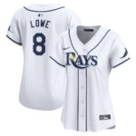 Brandon Lowe Tampa Bay Rays Nike Women's  Home Limited Player Jersey - White - 49Native