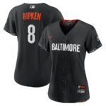 Cal Ripken Jr. Baltimore Orioles Nike Women's City Connect Replica Player Jersey - Black - 49Native