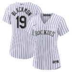 Charlie Blackmon Colorado Rockies Nike Women's Home Replica Player Jersey - White - 49Native