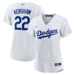 Clayton Kershaw Los Angeles Dodgers Nike Women's Home Replica Player Jersey - White - 49Native