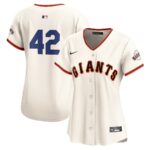 San Francisco Giants Nike Women's 2024 Jackie Robinson Day Home Limited Jersey - Cream - 49Native