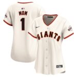 San Francisco Giants Nike Women's #1 Mom Home Limited Jersey - Cream - 49Native