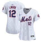 Francisco Lindor New York Mets Nike Women's Home Limited Player Jersey - White - 49Native