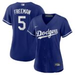Freddie Freeman Los Angeles Dodgers Nike Women's Alternate Replica Player Jersey - Royal - 49Native