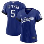 Freddie Freeman Los Angeles Dodgers Nike Women's City Connect Replica Player Jersey - Royal - 49Native