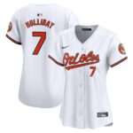 Jackson Holliday Baltimore Orioles Nike Women's Home Limited Player Jersey - White - 49Native