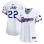 Jon Gray Texas Rangers Nike Women's  Home Limited Player Jersey - White - 49Native
