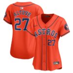 Jose Altuve Houston Astros Nike Women's Alternate Limited Player Jersey - Orange - 49Native