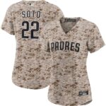 Juan Soto San Diego Padres Nike Women's USMC Alternate Replica Player Jersey - Camo - 49Native
