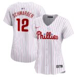 Kyle Schwarber Philadelphia Phillies Nike Women's  Home Limited Player Jersey - White - 49Native