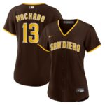 Manny Machado San Diego Padres Nike Women's Road Replica Player Jersey - Brown - 49Native