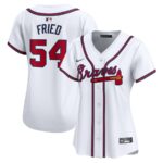 Max Fried Atlanta Braves Nike Women's  Home Limited Player Jersey - White - 49Native