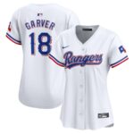 Mitch Garver Texas Rangers Nike Women's  Home Limited Player Jersey - White - 49Native
